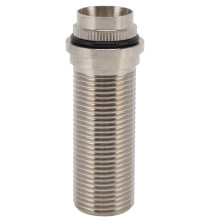 DEWIN Draft Beer Locking Flange, 75mm Beer Tap Wall Locking Flange G5/8 Diameter for Homebrew Draft Beer Dispenser Keg
