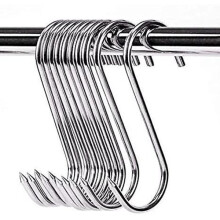 Meat hooks, 10 pcs Stainless Butcher hooks 12cm