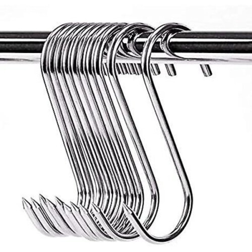 Meat hooks, 10 pcs Stainless Butcher hooks 12cm