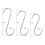 Meat hooks, 10 pcs Stainless Butcher hooks 12cm 3