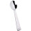 10" Elegant Silver Polished Plastic Salad Serving Utensils Fork & Spoon (Spoons - 6 Pack) 2