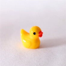 Mini ducks mini small ducks rubber duck yellow duck Miniature animals 50/10 Yellow 50pcs