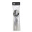 10" Elegant Silver Polished Plastic Salad Serving Utensils Fork & Spoon (Spoons - 6 Pack) 3