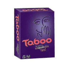 (purple)Classic Taboo Card Game Board Game Fun Finding Words Board Game Party Family Interactive Games For Adults High Quali 25-26