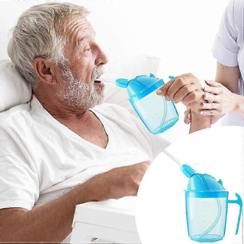 2026 Latest Model Drinking Cup for Adults with Disabilities, Convalescent Spill-Proof Feeding Cup