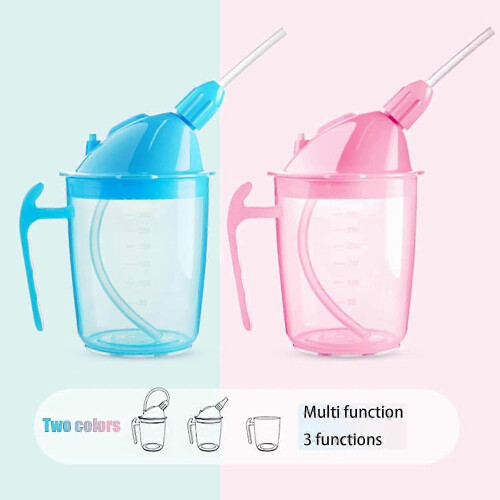 2026 Latest Model Drinking Cup for Adults with Disabilities, Convalescent Spill-Proof Feeding Cup 1