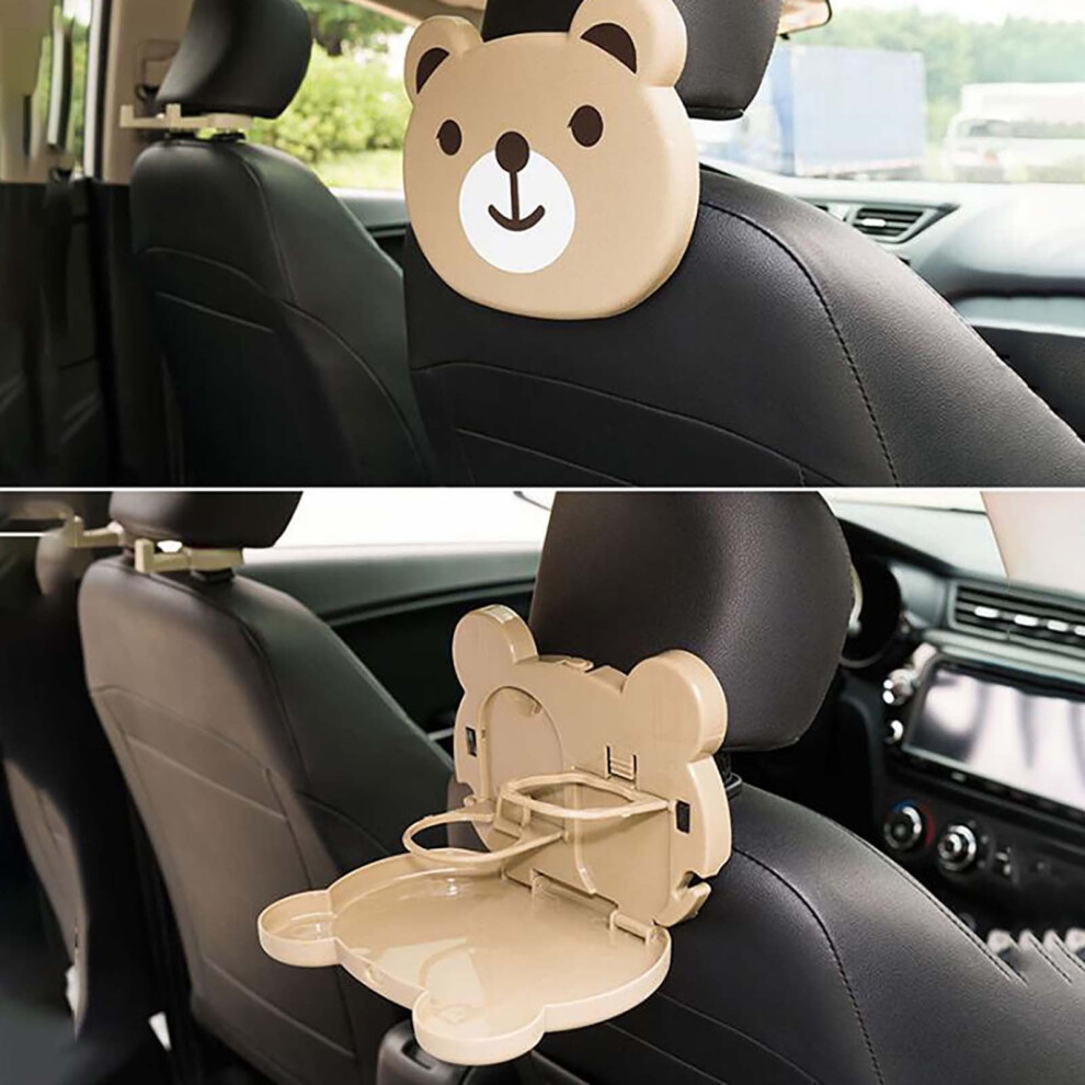 Apmemiss Clearance Car Back Seat Car Multi-Function Water Cup Holder Foldable Beverage Holder 9389440465053