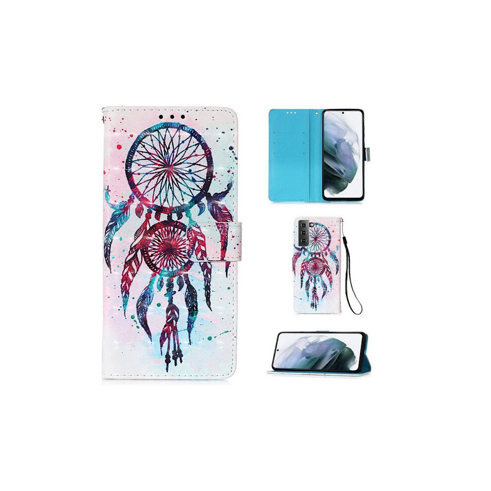 Wallet Case Compatible With Samsung Galaxy S21 - Dreamcatcher 9389440466586