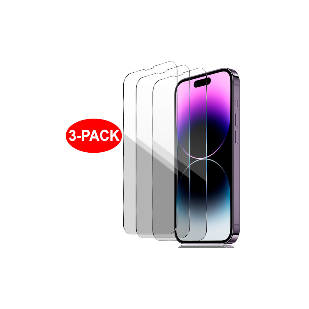 3-Pack - Compatible With Iphone 16E - Tempered Glass Screen Protector Transparent 9389440467088