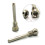 QIFEI 2Pcs Road Bicycle Brake Titanium Bolts Threaded Pin Inserts Screw for-SRAM Force Silver 1