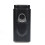Case Three-Finger Portable Humidor PU Leather Case Box,Black 3
