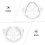 10pcs Mask Frame Internal Support Mask Lipstick Mask Bracket for Breathing 3