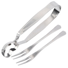 Utensils Flatware Practical Snail Fork Kitchen Clip Special Snails Stainless Steel