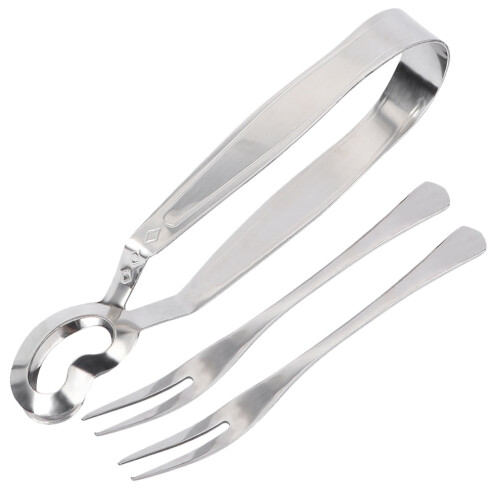 Utensils Flatware Practical Snail Fork Kitchen Clip Special Snails Stainless Steel
