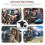 Mountain Bike Front Rear Mud Guards for Bike Use Durable Plastic 4