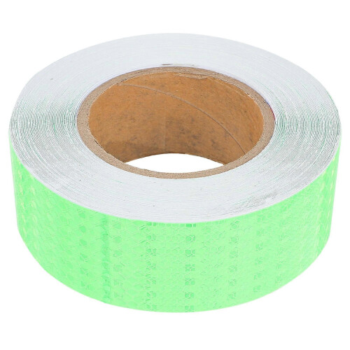 Fluorescent Safety Reflective Tape Warning Tape for Warning Use Green Color