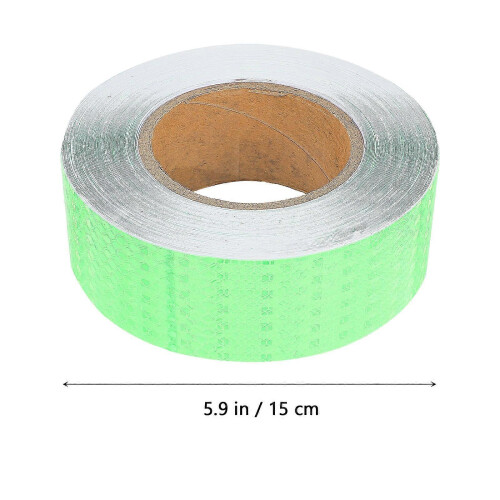 Fluorescent Safety Reflective Tape Warning Tape for Warning Use Green Color 1