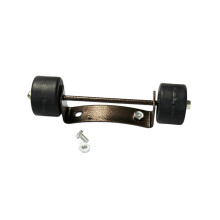 Patio Heater Wheel Kit with Metal Wheels, Easy Move and Quick Install for Outdoor Gas Heaters