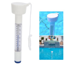 Pool Thermometer Durable Shatter Resistant ABS Pond Water Thermometer for Aquariums Bathtubs Outdoor And Indoor Swimming Pools Spas Ponds Bathtubs