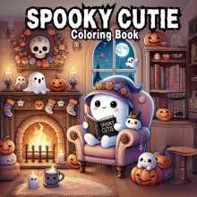 Coloring Book for Adults and Teens with Super Cute Animal Characters with Simple and Easy Patterns for Relaxation Paperback Item 15: 52 pieces