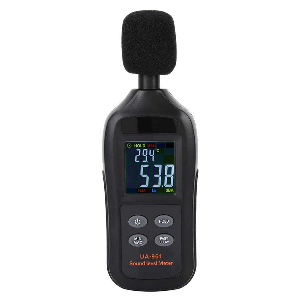 Digital Sound Level Meter Handheld Sound Meter Digital Noise Tester Decibel Noise Meter Tester 35Db-135Db With Automatic Shutdown Mode 9389440635678