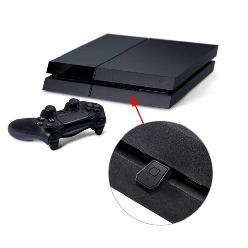 Prettyui Bluetooth 5.0 USB Dongle Wireless Adapter for PS4 Gamepad Game Controller Console Headphone 2