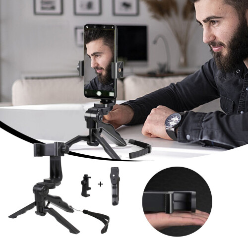 Bluetooth Phone Handheld Stabilizer Ergonomic Selfie Stick Tripod For For Android 1