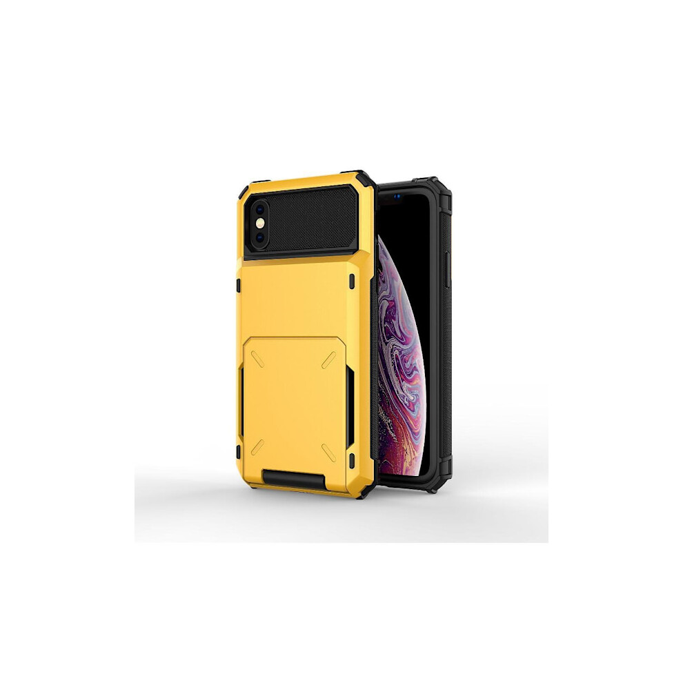 Shockproof Rugged Case Cover For Compatible With Iphone Xs Max Yellow 9389440636637