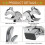 Yuseik 1X Nut Cracker - Squirrel Shape Multipurpose Kitchen Tool, Non-Slip Walnut Sheller Clip, Creative Peeling Gadget 4