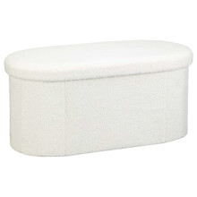 Curved Ottoman with Legs stylish storage furniture