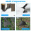 53" Snow Flat Shovel Adjustable Length Ice Scraper Ice Removal Cleaning Tool 4