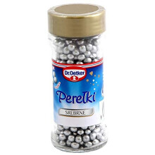 edible shiny SILVER Pearls cookie//cake deccoration 2 CANS (2 x 42g)