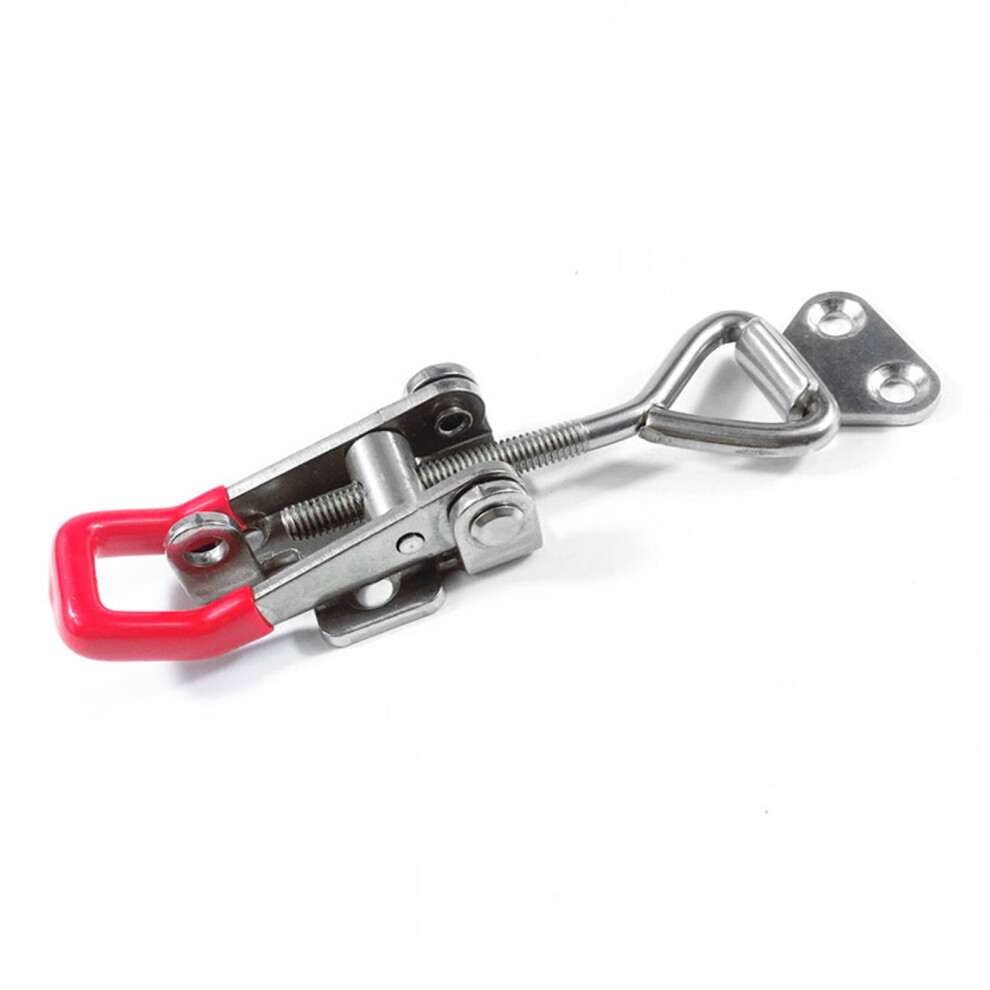 2Pcs Gh-4002-Ss Stainless Steel Adjustable Toggle Locking Clamp Woodworking Tool 9110895361702