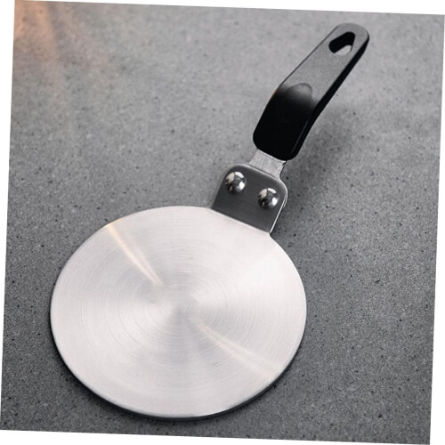 Induction Cooktop Heat Diffuser with Long Handle for Gas and Electric Stoves 1