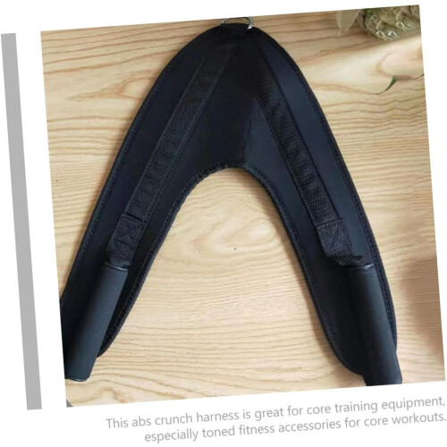 Hanging Ab Straps for Core Workouts with Ergonomic Comfort, Durable Gym and Cable Machine Use 2