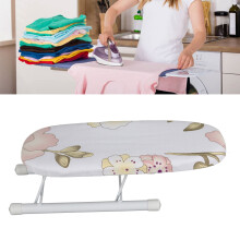 Foldable Mini Ironing Board for Travel and Home - Peony Design