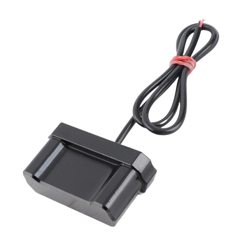 Universal Motorcycle License Plate Light - Black LED Plug & Play