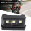 Universal Motorcycle License Plate Light - Black LED Plug & Play 14