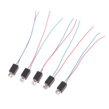 5PCS 4mm x 8mm 0408 Coreless DC Vibration Motor 3V Mini with Eccentric Wheel for DIY Projects