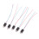 5PCS 4mm x 8mm 0408 Coreless DC Vibration Motor 3V Mini with Eccentric Wheel for DIY Projects 1