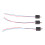 5PCS 4mm x 8mm 0408 Coreless DC Vibration Motor 3V Mini with Eccentric Wheel for DIY Projects 4