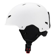 (M, white) Ski Helmet Half-covered Anti-impact for Adult and Kids