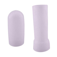 (L) Men Silicone Glans Protection Cap, Durable And Long Lasting (2pcs Silicone Tube)