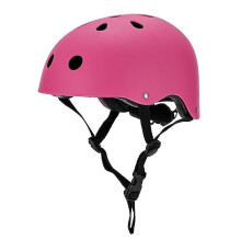 (L, Rose Red) Adult Ventilation Helmet for Bicycle Cycling with Impact Resistance