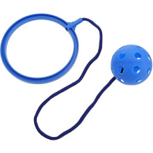 (blue) Children's Ankle Skip Ball for Outdoor Fitness and Play