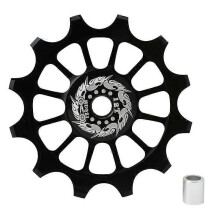 (black) 12T Rear Derailleur with Ceramic Bearings for Universal Bicycles