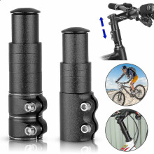 (120mm with 0-70mm) Bicycle Fork Stem Extender, Handlebar Riser Adapter for Mountain Bike, Extension