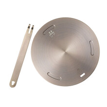 Heat Diffuser Plate for Gas Stove and Induction Cooktop, Even Heat Distribution, Stainless Steel