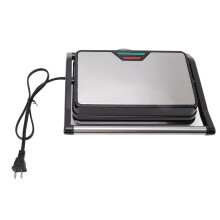 Panini Press Grill, Electric Sandwich Maker, Nonstick DoubleSided Heating 180 Indoor Cooking, 850W 22x27cm