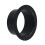 Abs Pipe Connector Round Flange Ventilation Flange Suitable for Pipe Ventilation 125mm 3